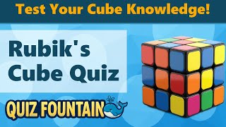 Ultimate Rubik's Cube Trivia Quiz: Can You Score 100%?