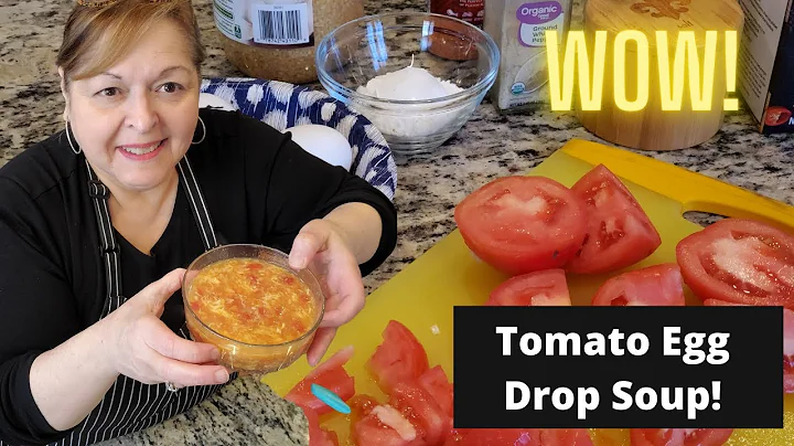 How to Make Tomato and Egg Drop Soup - An Easy to ...