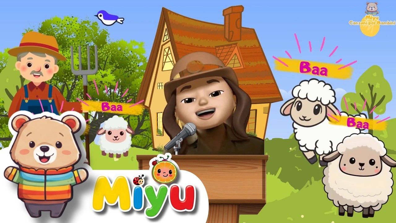 🌟 6 Canzoni INDIMENTICABILI per Bambini! Impara Giocando con Miyu - Canzoni per Bambini 🎨✨