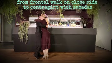 Tango Level 5: Contra-giro with sacadas
