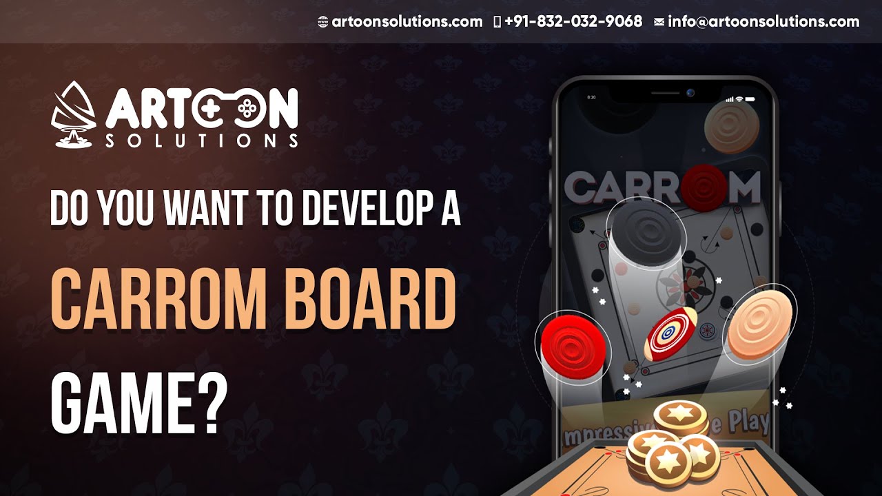 Carrom board game development company | hire casino game developer