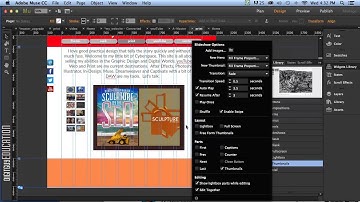 Muse Desktop Web Site Part 10 interactive slide show