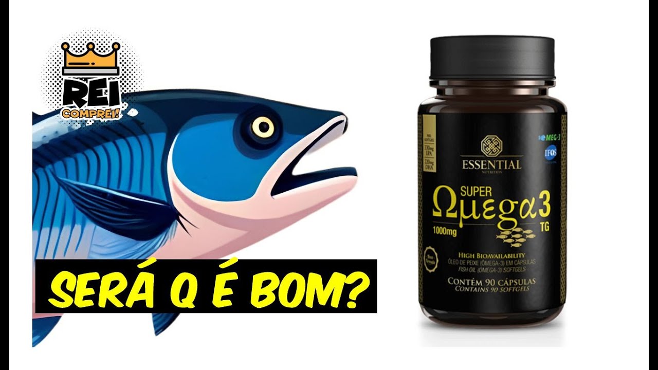 Super Omega 3 TG da Essential Nutrition O Melhor Omega 3 do Mercado 