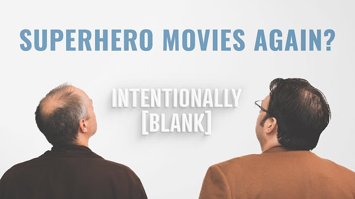 Unintentionally Not Delaying "Superhero Movies Before They Were Cool" Part 2 l Intentionally Blank