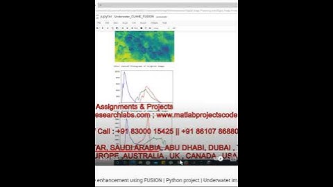 Underwater image enhancement using FUSION - Python project - Underwater image quality - Python