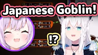 Okayu Starts Singing Fubuki's 'We Are Japanese Goblin' Meme【Hololive】