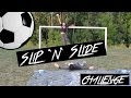 SLIP &#39;N&#39; SLIDE SOCCER CHALLENGE!! (FOOTBALL)