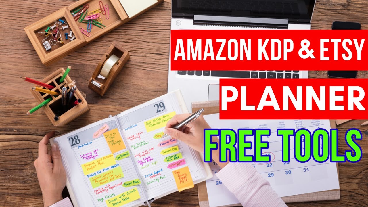 Download How To Create A Planner For Amazon Kdp Using Free Tools And Make Passive Income Youtube