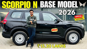 Mahindra Scorpio N Z2 Base Model 2026 Detailed Review ✅ Scorpio N Z2 Petrol Manual Price & Features🔥