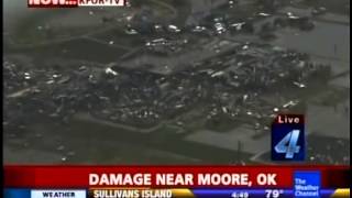 Moore OK Tornado As It Happened TWC Coverage Part 6