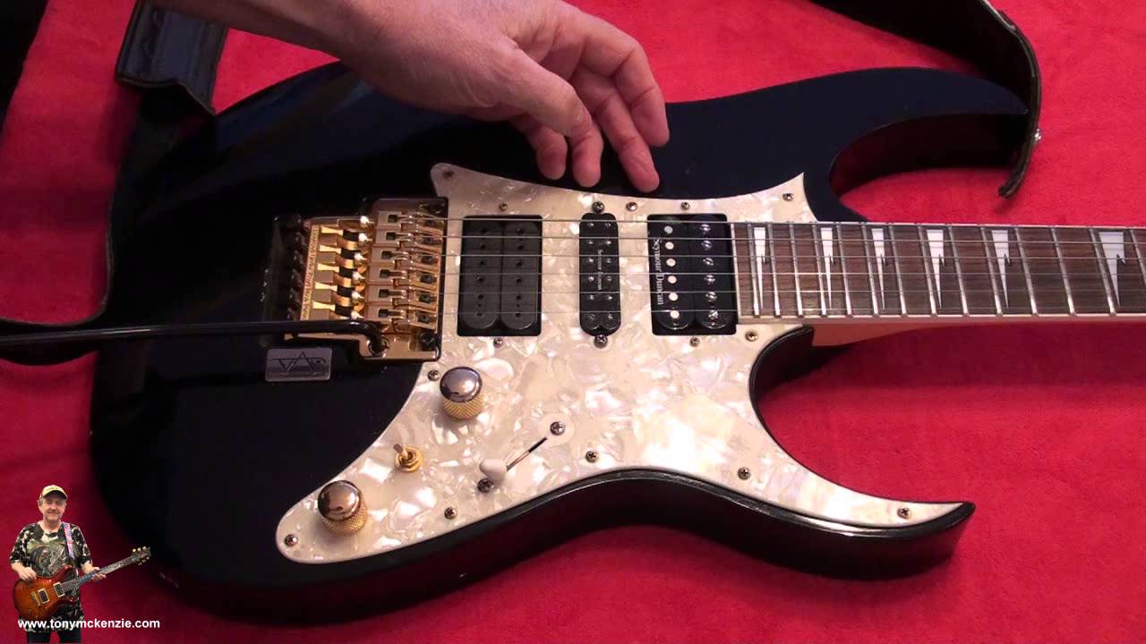 Ibanez RG350 RG550 RG550LTD Japanese Guitar | A Closeup Review of What I  Play Daily | Tony Mckenzie