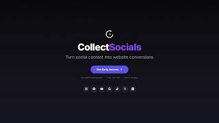 CollectSocials – Social Media Aggregator for Modern Websites