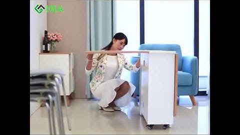 Bàn ăn thông minh xếp gọn 2 IGA