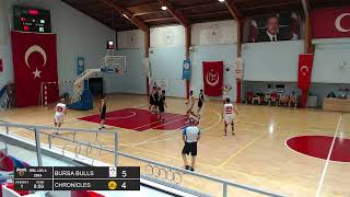 OBL 2024 LİG 1 BURSA BULLS vs CHRONİCLES  SEMIFINAL 1