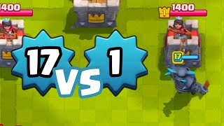 Level 17 vs arena 1 compilation