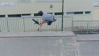 Sesión BMX de Mario en Cambre con drone Phantom 4