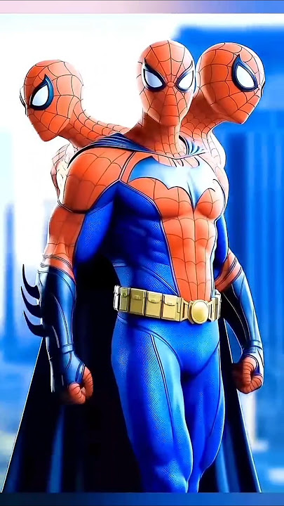 Spiderman And Hulk Three Head #marveltoys #spidarman