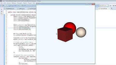 Rotating perspective camera around an object in javaFX