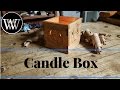 Building a Dovetail Candle Box Handmade With Oak Fretwork and Carving