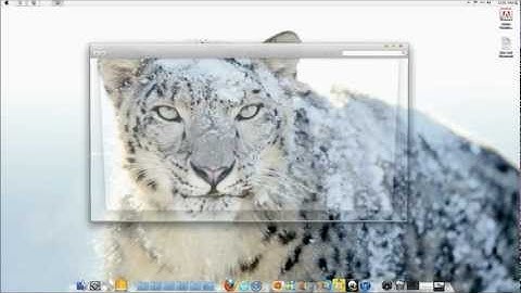 Mac osx lion theme for windows 7 (the easiest method ever)