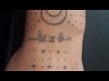 Stick and Poke Tattoo - Time-lapse