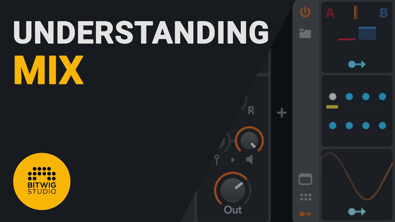 How to use the Bitwig Mix modulator tutorial - YouTube