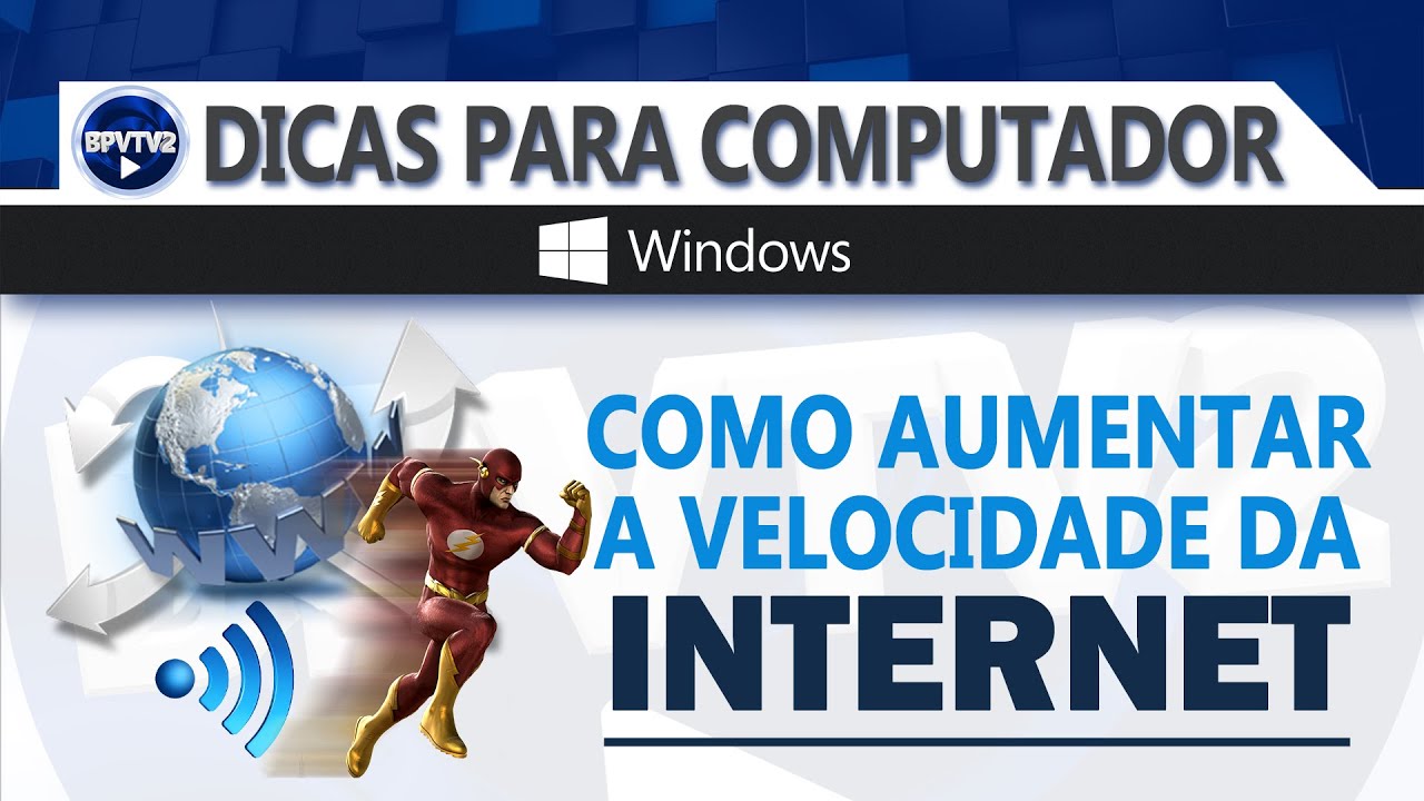 Como aumentar a velocidade da internet - YouTube