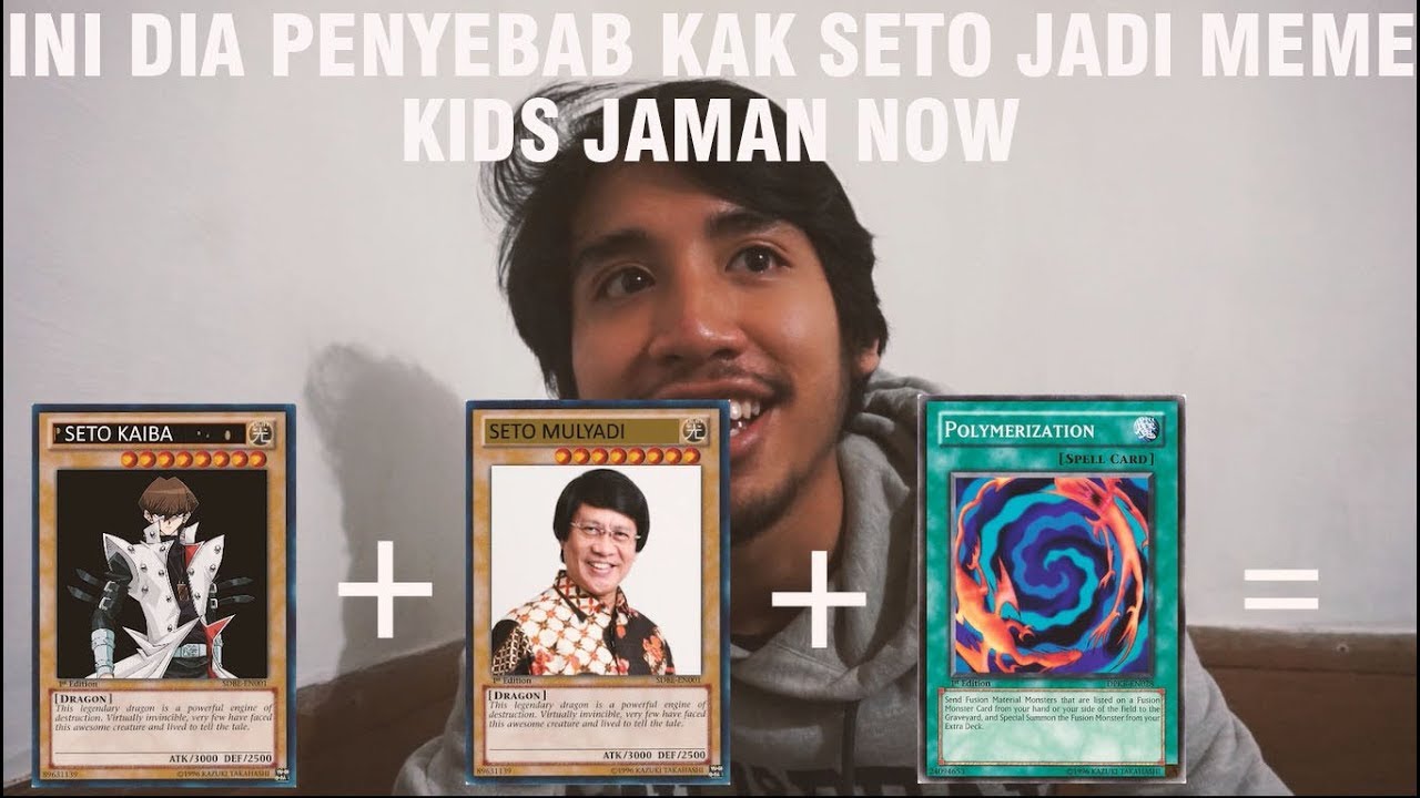 INI DIA PENYEBAB KAK SETO JADI MEME KIDS JAMAN NOW YouTube