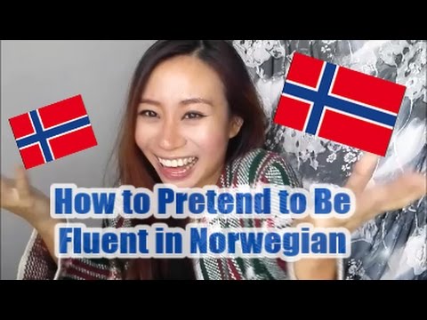How to Pretend to be Fluent in Norwegian  如何假裝說流利挪威語