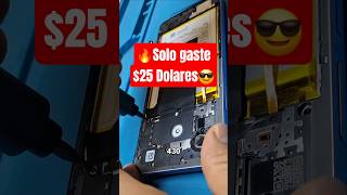 Hoy un Honor X7b nos dejó ganancia rápida…pantalla + batería y listo 🔥