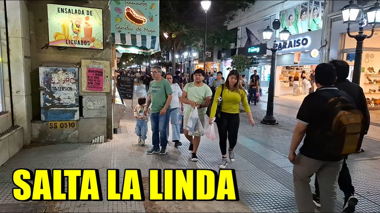 RECORRIENDO LA PROVINCIA DE SALTA | PEATONALES Y PLAZA 9 DE JULIO | NORTE ARGENTINO | 2DA PARTE