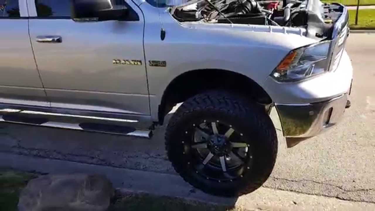 2014 dodge ram 1500 lifted 37s 6 inch lift kit - YouTube