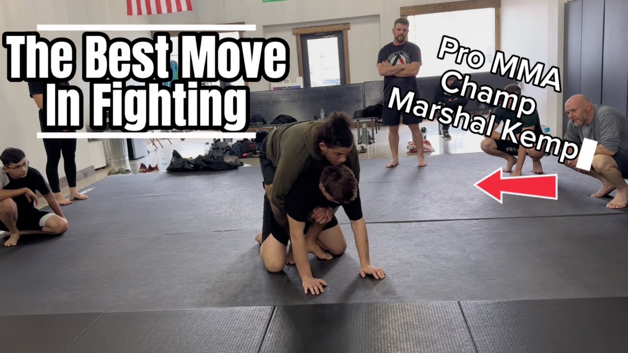 Чемпион профессионального ММА Маршал Кемп обучает своим лучшим приемам джиу-джитсу и ММА