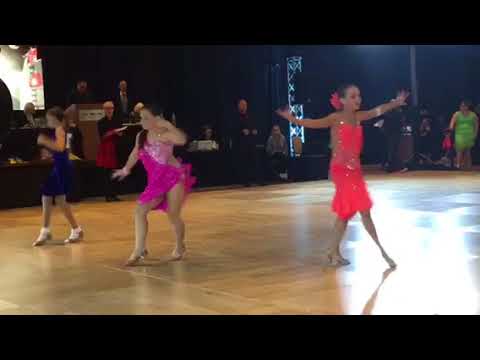 Nadia kastenmeier Cha Cha ballroom dance Windy City open 2018