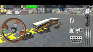 Hardest Bus Parking Challenge Ever!#carparking #games #busdrivingexperience #mobilegaming  screenshot 1