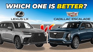 Cadillac Escalade vs Lexus LX | COMPLETE Specs Comparison & BUYER'S VERDICT | 2025