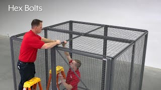How to Assemble Wire Security Rooms