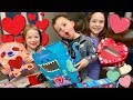 Making Valentine's Day Gift Boxes