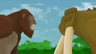 Kong vs Behemoth  | EPIC BATTLE  |   MonsterVerse Battle Animation