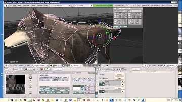 Wolf Rigged and Game-Ready - WIP 40 - Blender