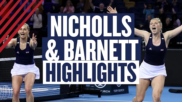 Highlights - Barnett & Nicholls vs Bolsova & Masarova | GB vs Spain | BJK Cup Finals 2022