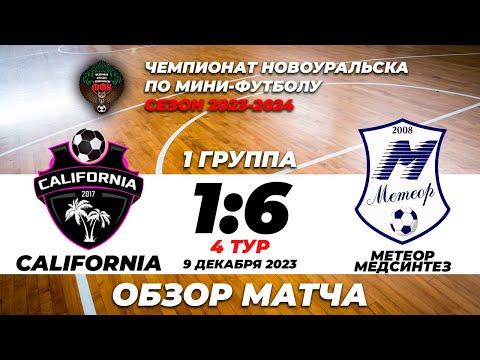 Обзор матча California - Метеор-Медсинтез