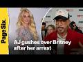 AJ McLean gushes over neighbor Britney Spears after her DUI arrest at iHeartRadio Music Awards