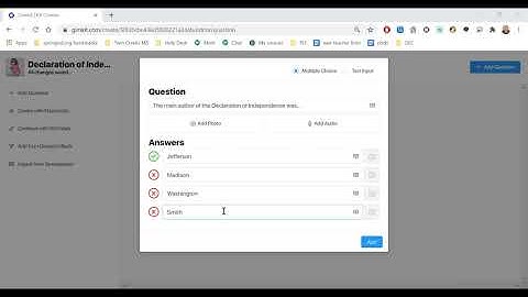 Gimkit --  Creating a kit from scratch