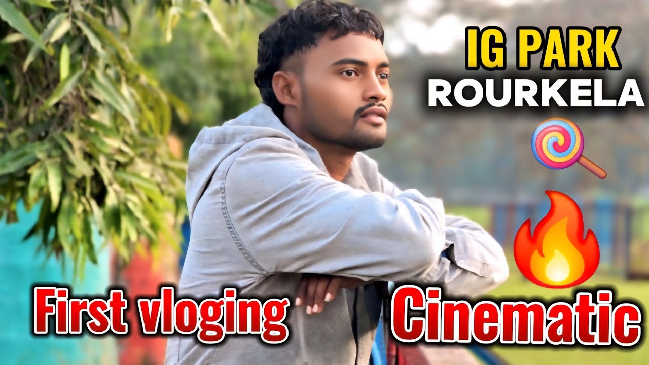 CINEMATIC VIDEO ️ INDIRA GANDHI PARK🥀💯😇(IG) Rourkela so beautifull ...