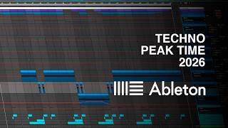 Como hacer un track de Techno Peak Time - Ableton Live - STEAMS + Track - @sebastianmoradj