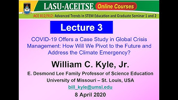 Bill Kyle LASU ACEITSE Online Course Lecture 3 ACE812 912 Pivot to the Future