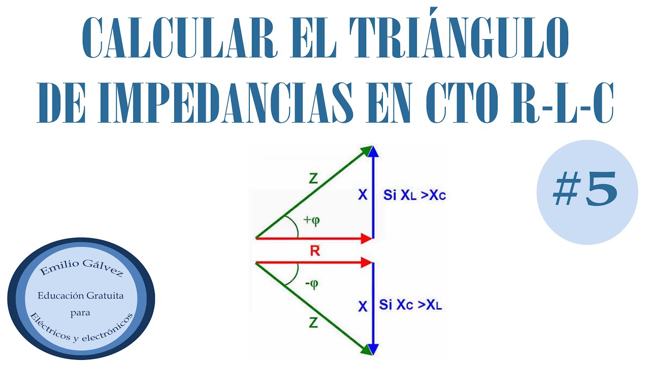 TRIANGULO DE IMPEDANCIAS EN CIRCUITO RLC SERIE PARTE 5 YouTube triangulo-de-impedancias-en-circuito-rlc-serie-parte-5-youtube