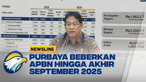 Menkeu Purbaya: Kinerja APBN Tetap Terjaga - [Newsline]
