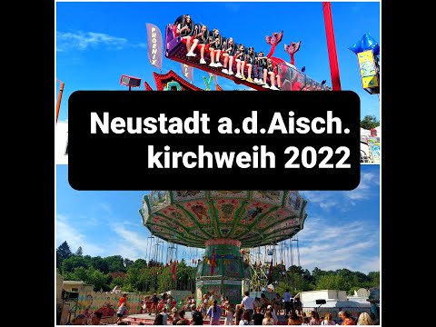 Neustadt a.d.Aisch Kirchweih 2022.  //Bayern //Germany.